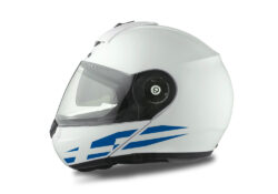 Schuberth C3 Pro Helmet (White) The Flag Series Greece sticker