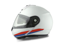 Schuberth C3 Pro Helmet (White) The Flag Series Russia sticker