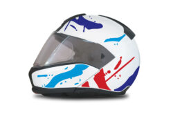 BMW System 6 Helmet (White) Safari M Sport Stickers Kit