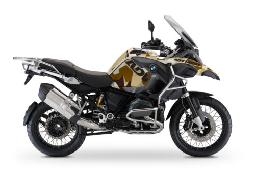 BMW R1200GS LC Adventure Alpine White M90 Desert Camo