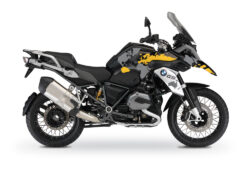 BKIT 2761 BMW R1200GS LC Triple Black The Globe Yellow Grey Stickers Kit 01 1