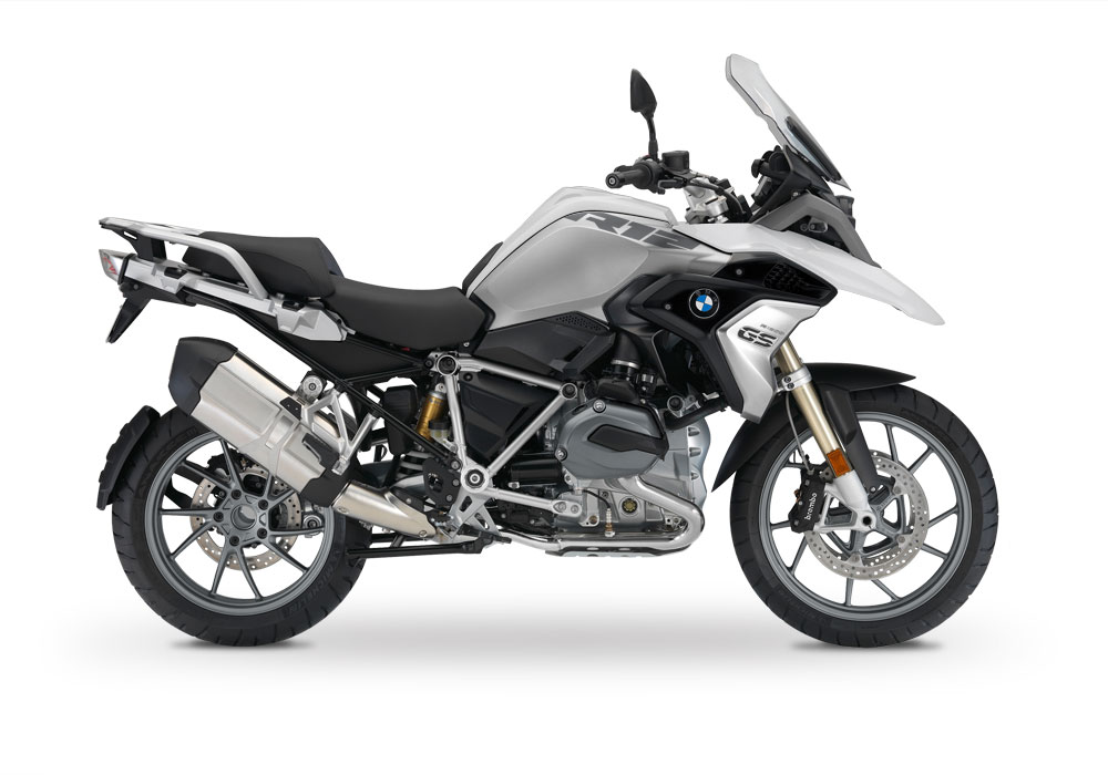 BMW R1200GS LC 2017+ Light White R12 Tank Stickers - Image 6