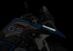 BMW R1200GS LC 2017+ Lupine Blue Metallic Rallye Reflective Fender Stickers