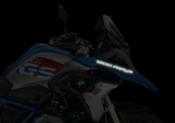 BMW R1200GS LC 2017+ Lupine Blue Metallic Rallye Reflective Fender Stickers