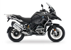 BMW R1200GS LC Adventure Triple Black Zebra Side Tank