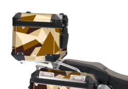 BMW Aluminum Top Box M90 Full wrap Desert Camo Stickers Kit
