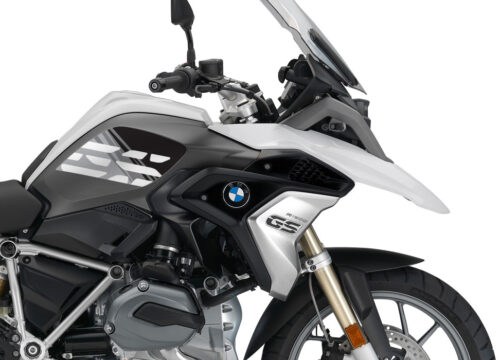 BMW R1200GS LC 2017+ Light White Style Anniversary LE Black Side Tank Stickers