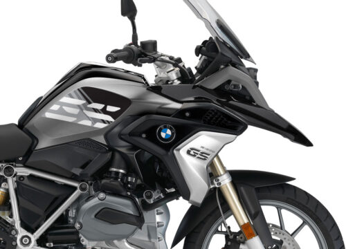 BMW R1200GS LC 2017+ Black Storm Style Anniversary LE Black Side Tank Stickers