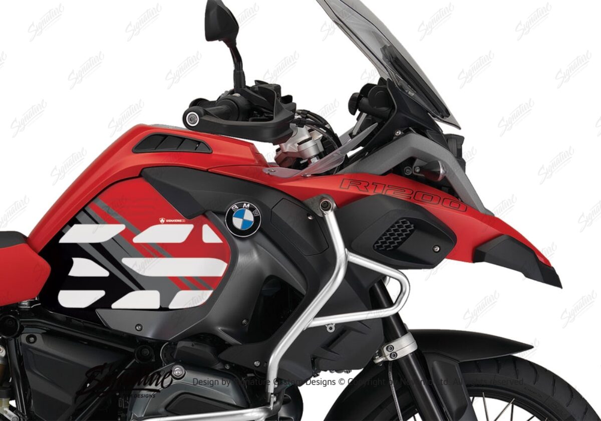 BMW R1200 RT Red R1200RT Motorcycle Motorrad Decal sticker Quality