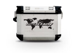 Givi Trekker Outback Side Panniers The Globe Black Stickers Kit