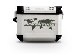 Givi Trekker Outback Side Panniers The Globe Military Green Stickers Kit