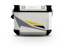 Givi Trekker Outback Side Panniers Alive Yellow & Grey Stickers Kit