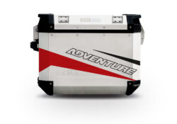 Givi Trekker Outback Side Panniers Vivo Red Stickers Kit