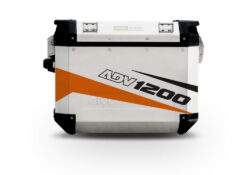 Givi Trekker Outback Side Panniers Vivo Orange Stickers Kit