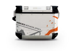 Givi Trekker Outback Side Panniers Safari Orange Stickers Kit