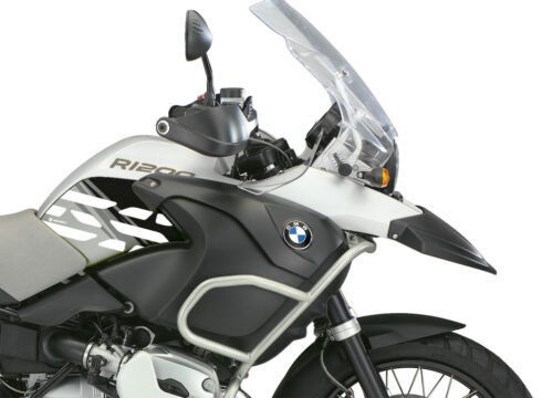 BMW R1200GS Adventure 2006-2007 Alpine White Style Anniversary LE Black Side Tank Stickers