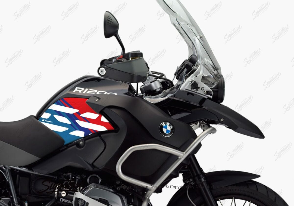BMW R1200GS TÜ sticker in different colours
