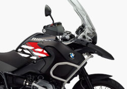 BMW R1200GS Adventure 2008-2013 Triple Black Style Anniversary LE Red Side Tank Stickers