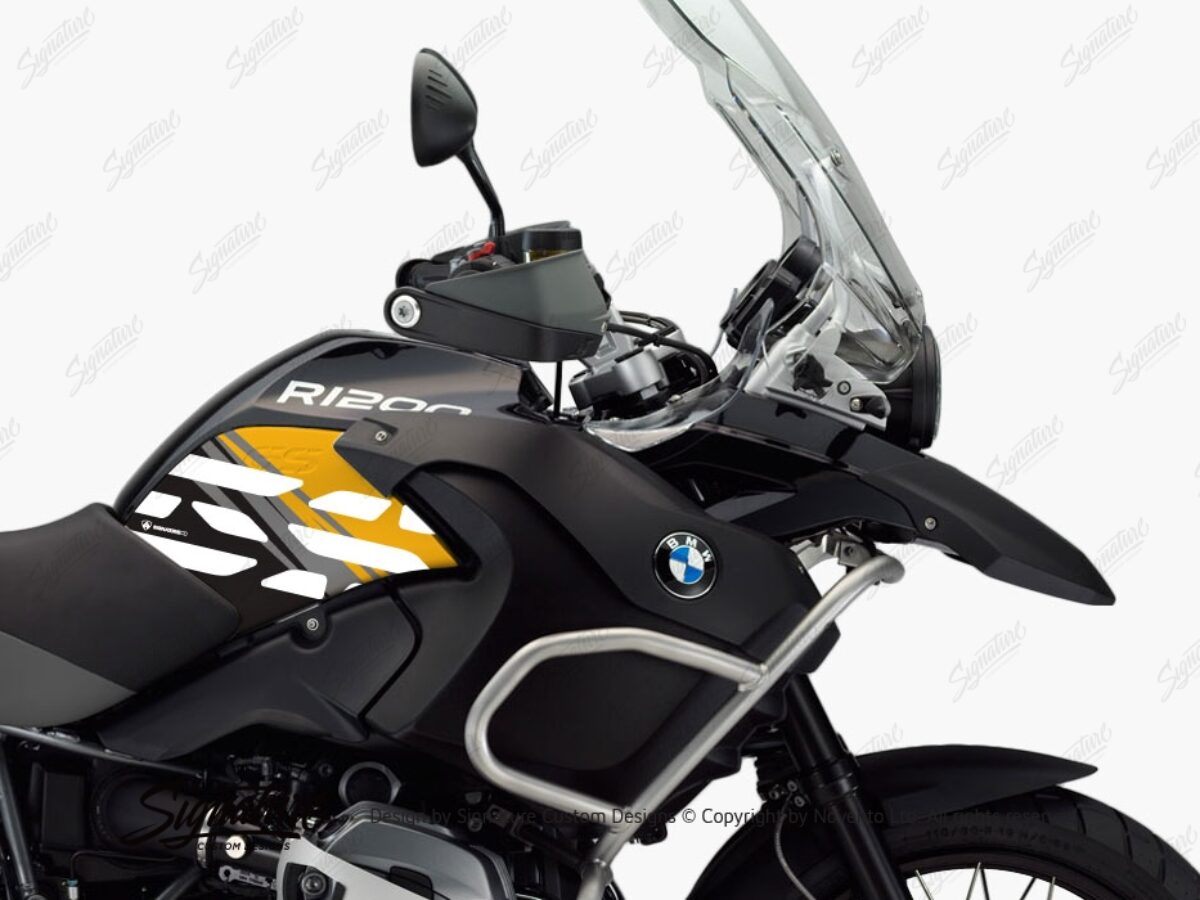 BMW R1200GS Adventure 2008-2013 Triple Black Style Anniversary LE