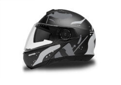 Schuberth C4/ C4 Pro Helmet (Black) Safari Series Silver Variations