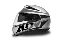 Schuberth C4/ C4 Pro Helmet (Silver) Vivo Series Black & Silver