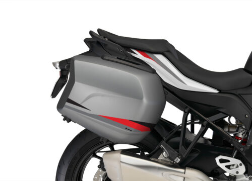 BMW Touring Side Panniers Alive Red & Black Stickers Kit