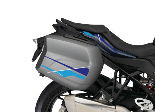 BMW Touring Side Panniers Stingray Blue Variations Stickers Kit