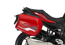 BMW Touring Side Panniers Stingray White & Grey Stickers Kit