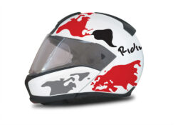 HEL 2934 BMW System 6 Bright White The Globe Series Red Silver Stickers Kit 01 1