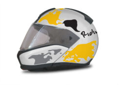 HEL 2942 BMW System 6 White Silver Metallic The Globe Series Yellow Black Stickers Kit 01 1