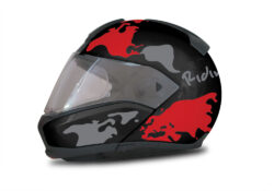 HEL 2944 BMW System 6 Sapphire Black Metallic The Globe Series Red Silver Stickers Kit 01 1