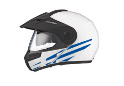 Schuberth E1 Helmet (White) The Flag Series Greece Stickers
