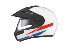 Schuberth E1 Helmet (White) The Flag Series Netherlands Stickers