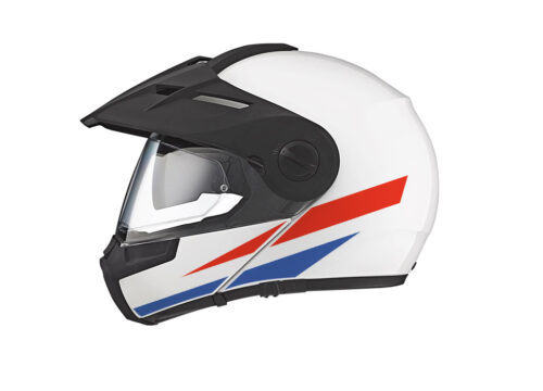 Schuberth E1 Helmet (White) The Flag Series Netherlands Stickers