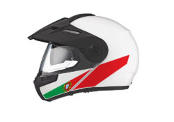 Schuberth E1 Helmet (White) The Flag Series Portugal Stickers