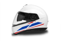 Schuberth C4/ C4 Pro Helmet (White) The Flag Series Thailand Stickers