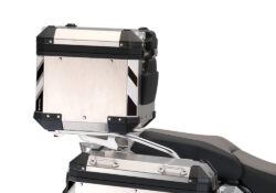 BSTI 3068 BMW R1200GS LC Adventure Alluminium Top Box Black White Reflective Stripes Stickers Kit 03