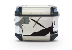 Givi Trekker Outback Top Box Safari Black & Grey Stickers Kit