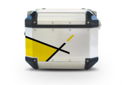 Givi Trekker Outback Top Box Vector Yellow Stickers Kit