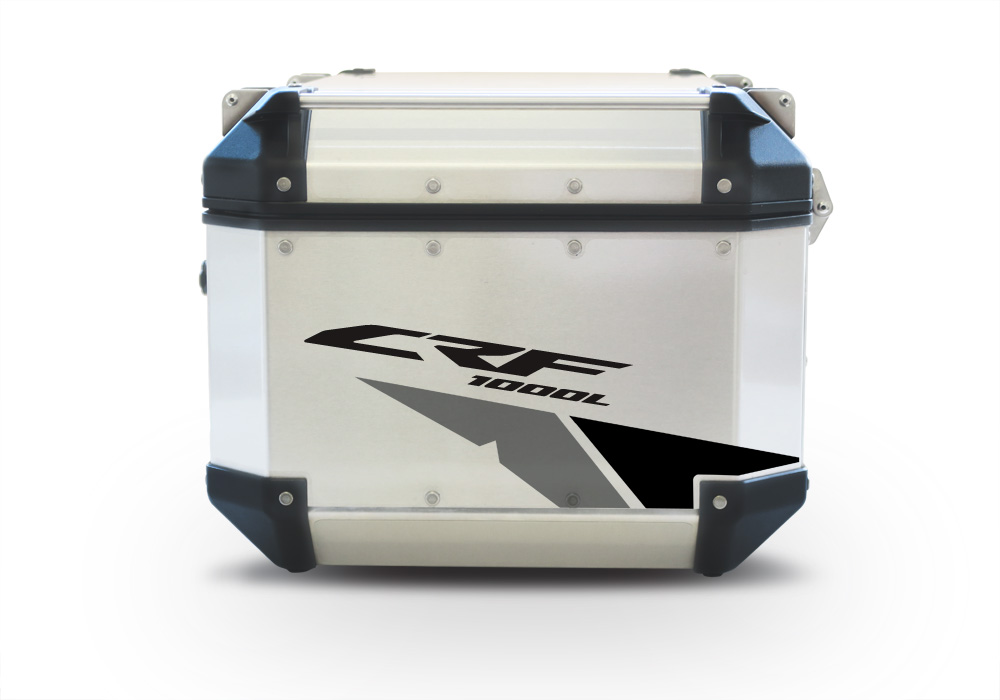 Givi Trekker Outback Top Box Velos Black & Grey Stickers Kit - Image 3