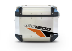Givi Trekker Outback Top Box Velos Black & Orange Stickers Kit