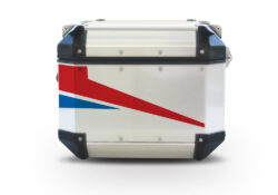 Givi Trekker Outback Top Box Vivo Blue & Red Stickers Kit