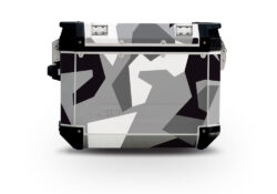 Givi Trekker Outback Side Panniers M90 Grey Camo Stickers Kit