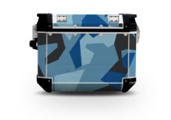 Givi Trekker Outback Side Panniers M90 Blue Camo Stickers Kit