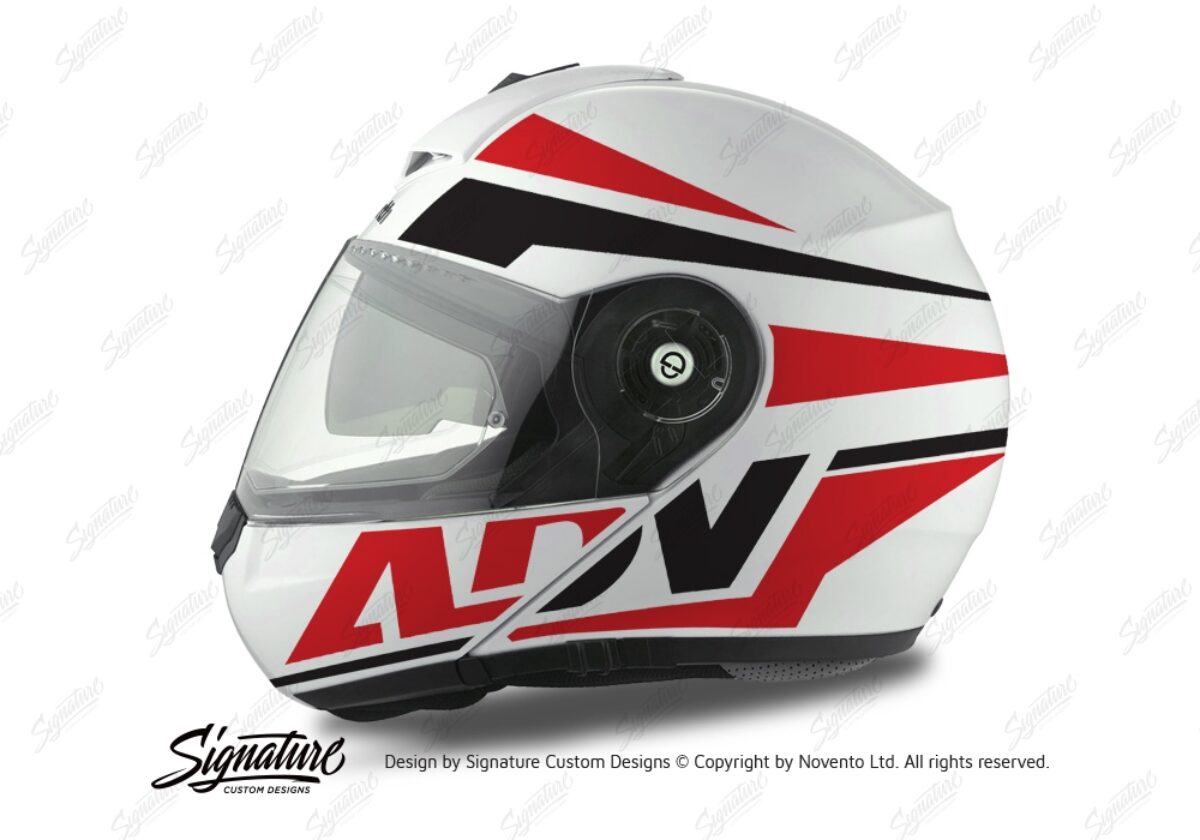 schuberth c3 pro helmet decals S3 (Decals) Innotesco Pty Ltd Schuberth C3 Pro Helmet ADV