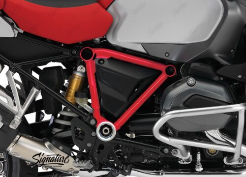 BFS 3092 BMW GS LC Adventure 2014 Racing Red Pyramid Frame Wrap Red 02