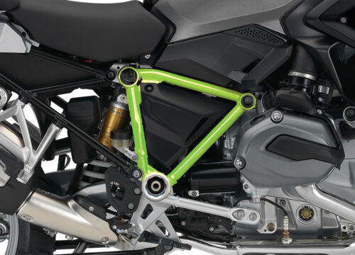 BFS 3101 BMW R1200GS LC 2017 Black Storm Metallic Pyramid Frame Wrap Toxic Green 02