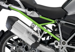 BFS 3106 BMW R1200GS LC 2013 2016 Thunder Grey Subframe Wrap Toxic Green 02