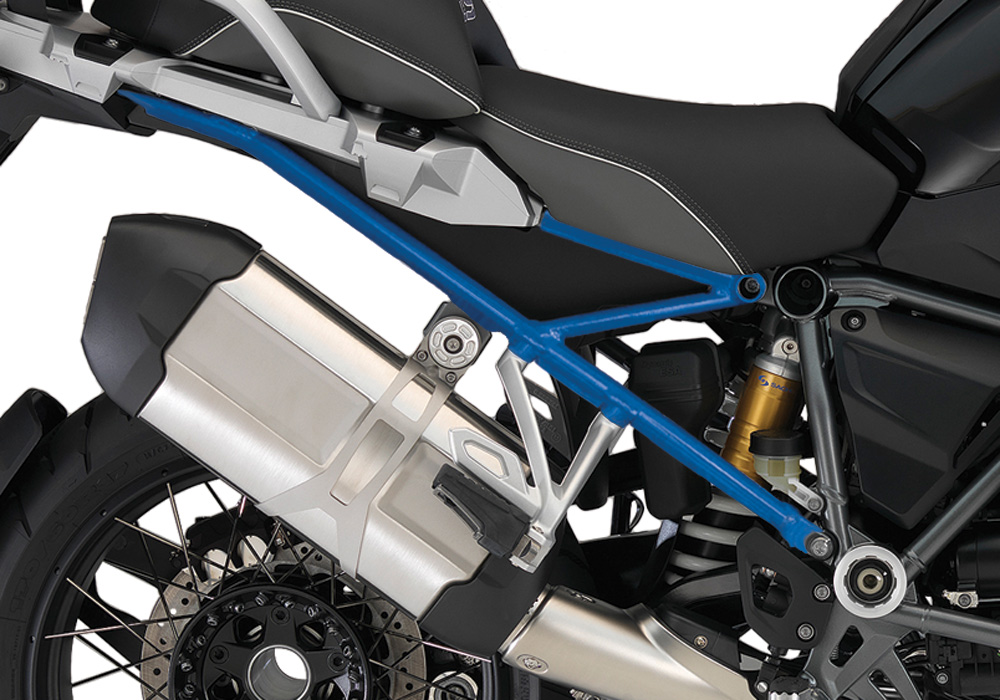 BFS 3108 BMW R1200GS LC 2013 2016 Triple Black Subframe Wrap Cobalt Blue 02