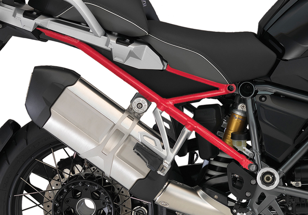 BFS 3108 BMW R1200GS LC 2013 2016 Triple Black Subframe Wrap Red 02